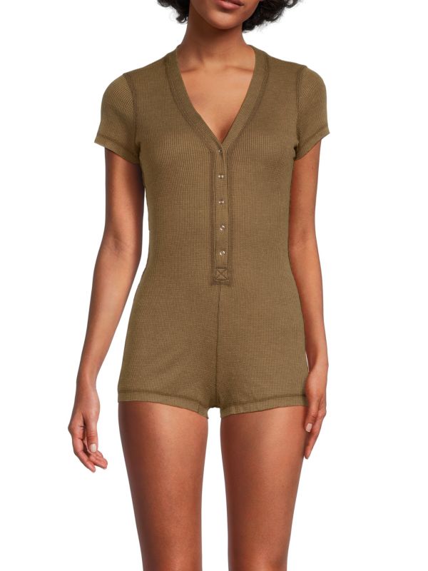 Intimately Free People Waffle Knit Romper
